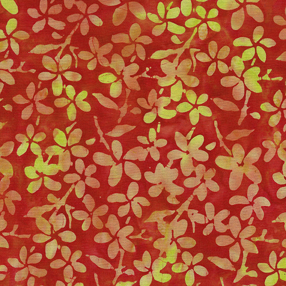 Tiki Punch – Plumeria | Flame | Batik Cotton