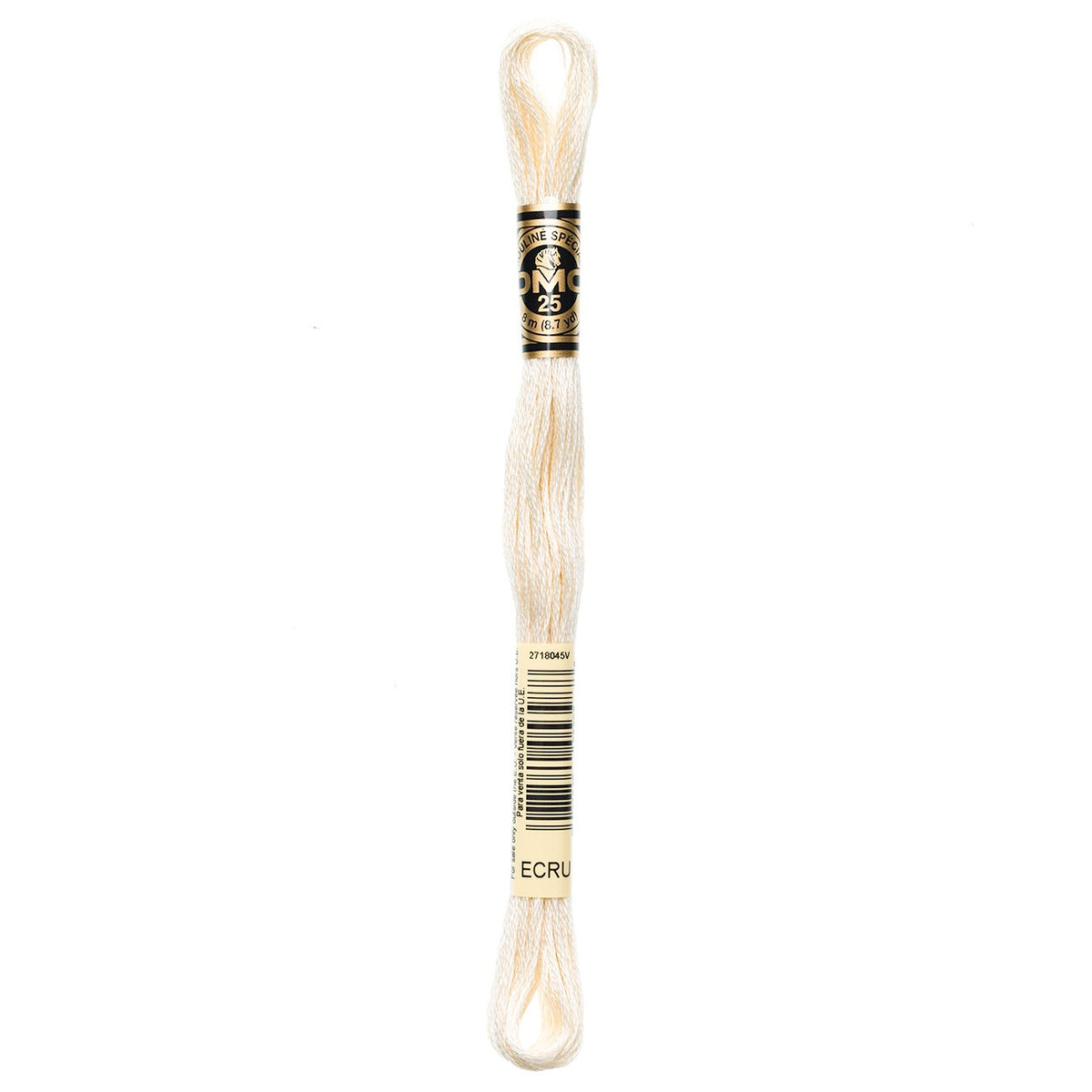 DMC Six Strand Cotton Embroidery Floss – Ecru | 8.7yd