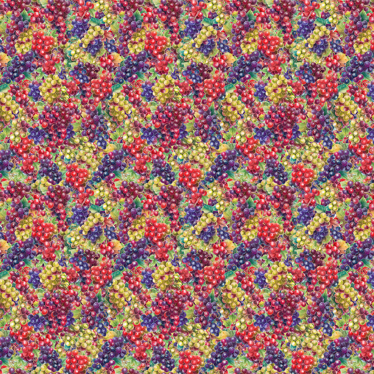 Wine O'Clock – Grape Expectations | Multi | Courtney Morgenstern | Cotton Quilting Fabric