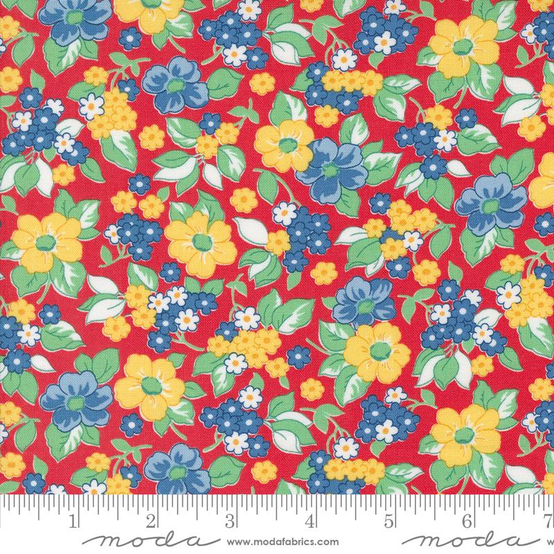 30s Playtime Scarlet 33750 14 by Linzee Kull McCray for Moda Fabrics
