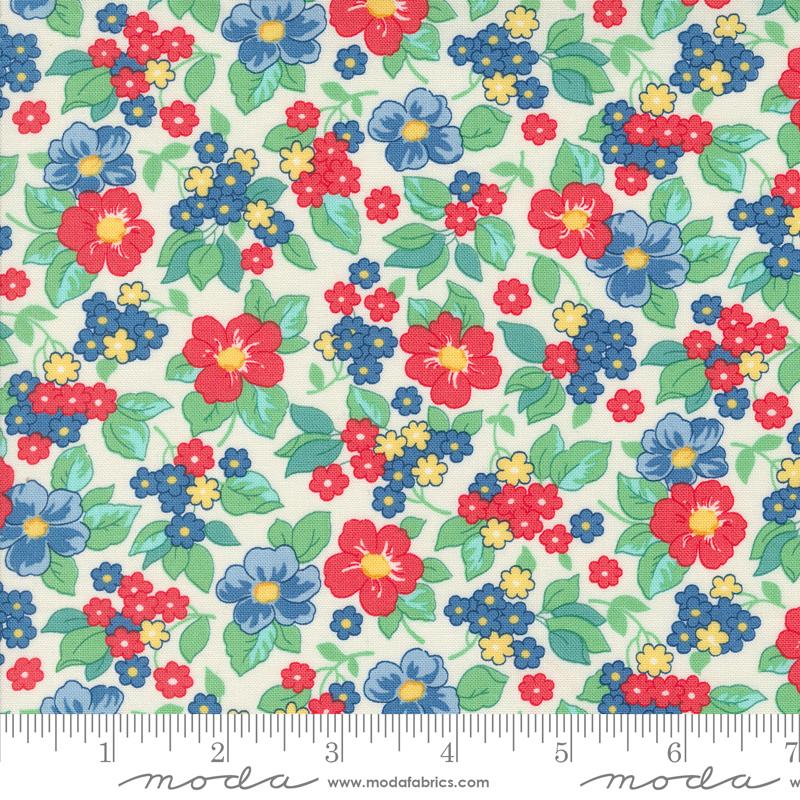 30s Playtime Eggshell Primary 33750 31 by Linzee Kull McCray for Moda Fabrics