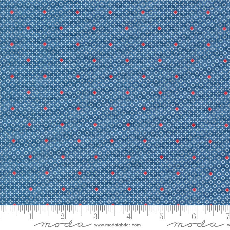 30s Playtime Bluebell 33757 22 by Linzee Kull McCray for Moda Fabrics