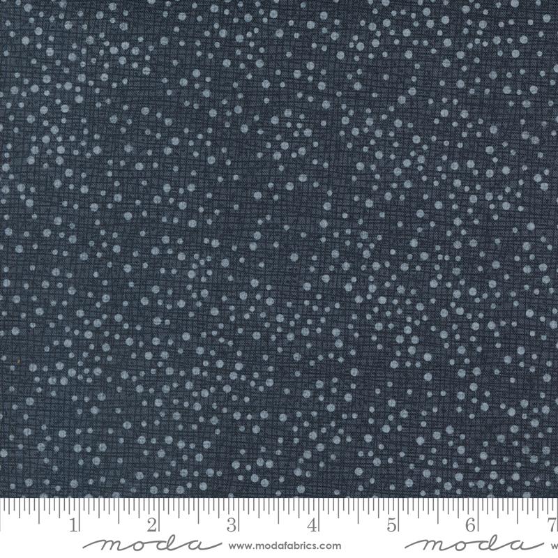Dotty Thatched – Soft Black | Robin Pickens | Cotton Quilting Fabric