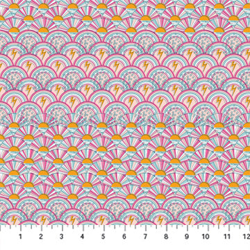 Dreamscape – Sunshine & Rainbow | Cotton Quilting Fabric