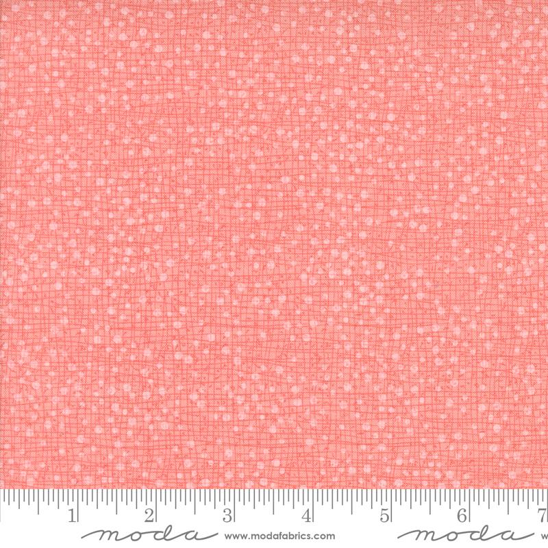 Dotty Thatched – Carnation | Robin Pickens | Cotton Quilting Fabric