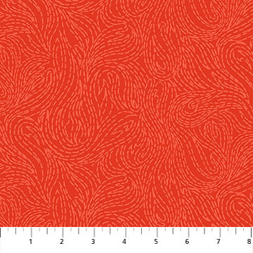 Elements – Red | Cotton Quilting Fabric