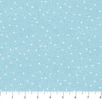 Elements – Blue | Ghazal Razavi | Cotton Quilting Fabric