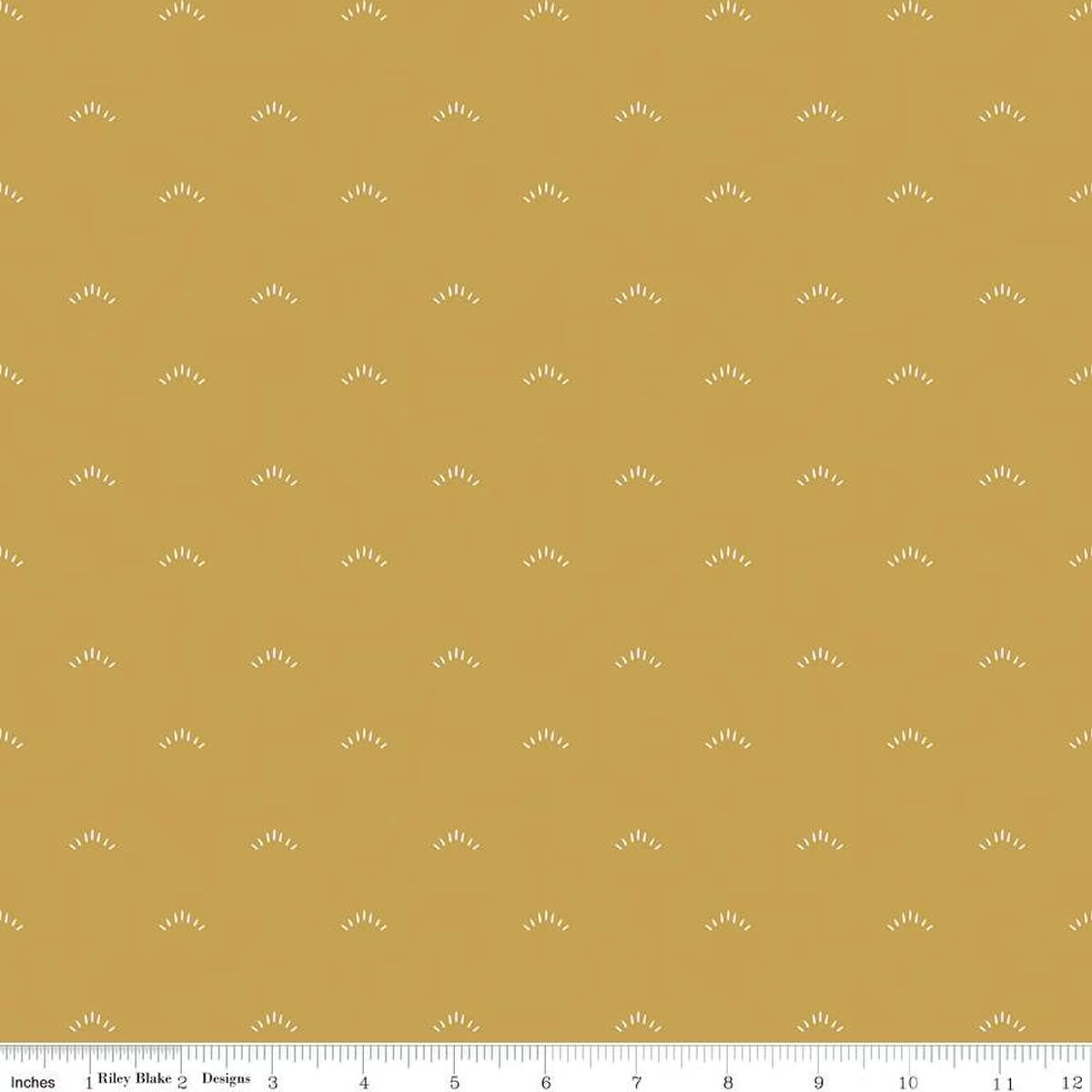 Garden Dreams – Shimmer Gold | Cotton Quilting Fabric
