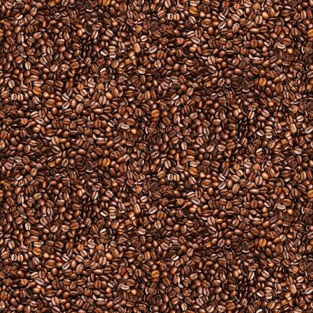 Timeless Treasures – Packed Coffee Beans | Brown | Cotton Quilting Fabric