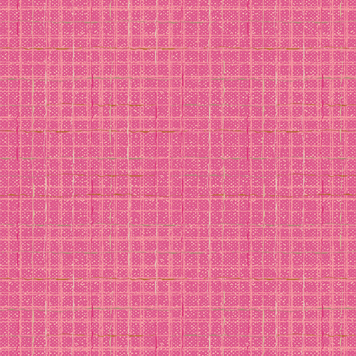 Checkered Elements – Tweed | Bubblegum | Cotton Quilting Fabric
