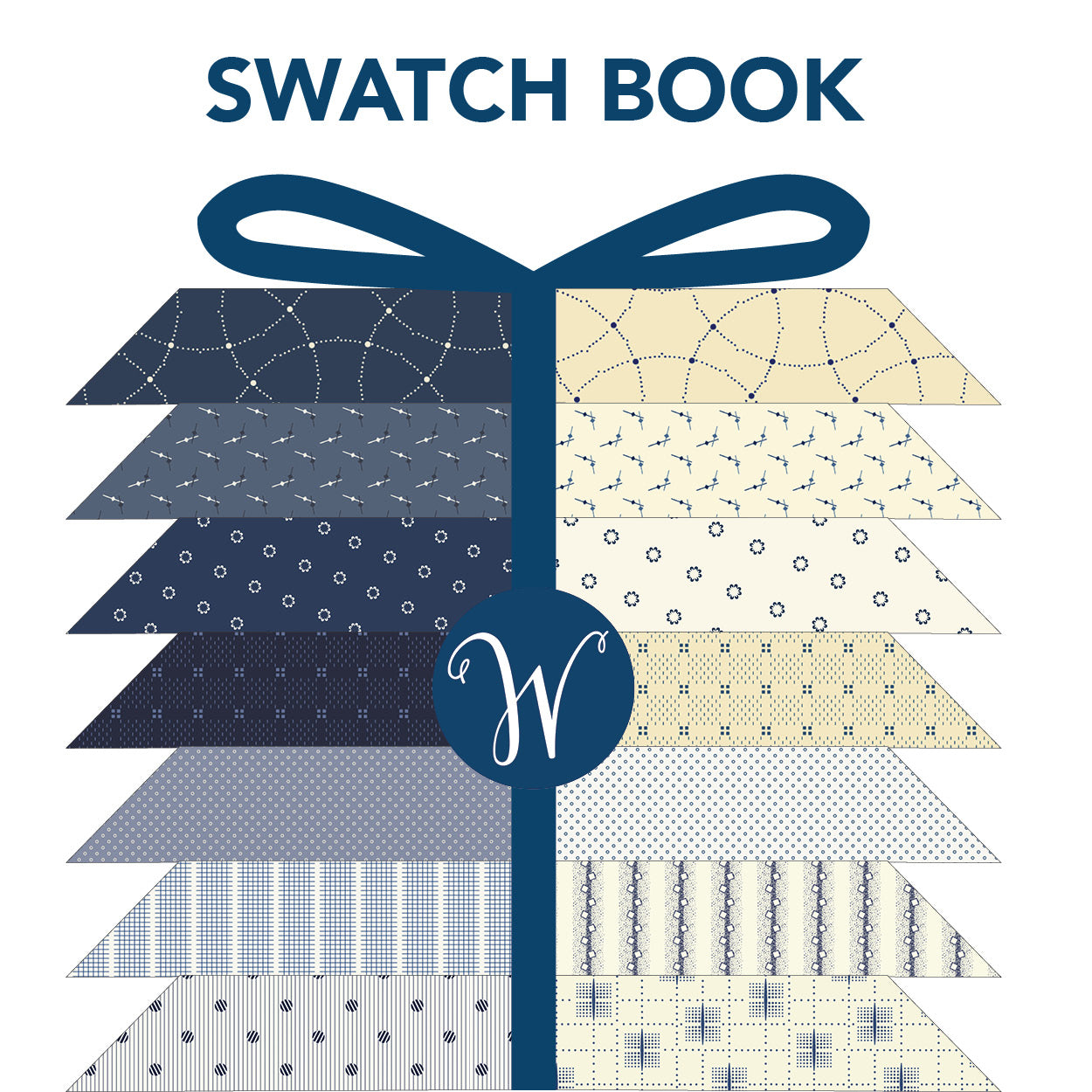 Swatch Book – 25 Fat Quarter Bundle | Iowa Quilt Museum | Cotton Quilting Fabric