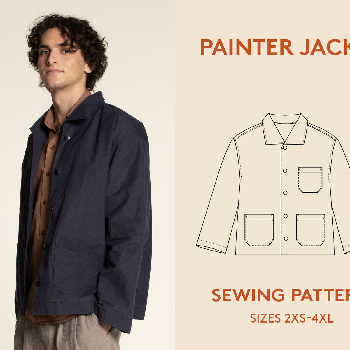 セ－ル！60s~ German Painter Work Jacket セ－ル！60s~ German Painter Work Jacket