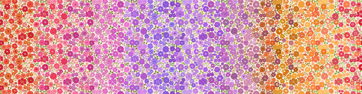 Omnificent Ombres – Berry Boho Blooms | Cotton Quilting Fabric