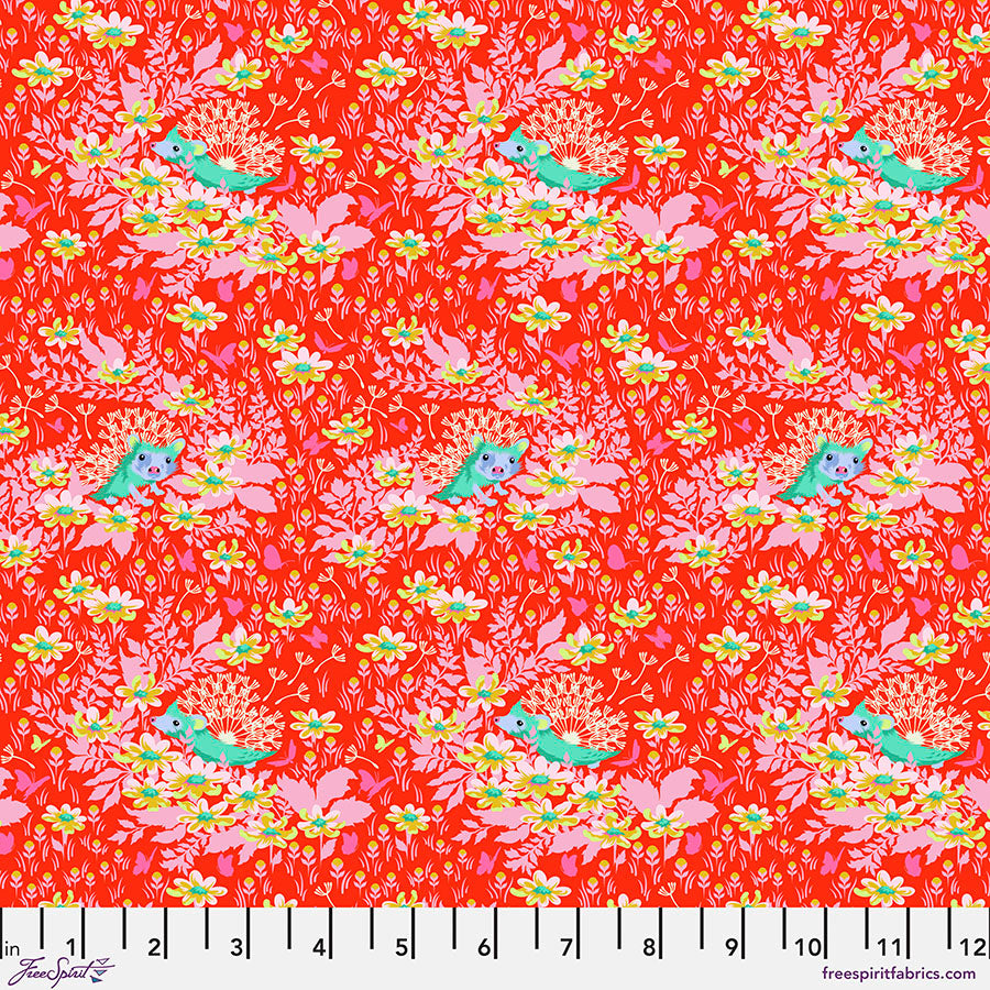 Tiny Beasts – Whos Your Dandy | Glow | Tula Pink | Cotton Quilting Fabric