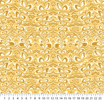Dreamscape – Marbelous Yellow | Cotton Quilting Fabric