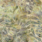 Sand Bar – Fern Leaves | Opal | Batik Cotton