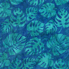 Ohana – Philodendron | Surf | Batik Cotton