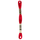 DMC Six Strand Cotton Embroidery Floss – 817 Very Dark Coral Red | 8.7yd
