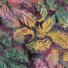 Sunset Blooms – Tossed Feathers | Beaujolais | Batik Cotton