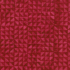 Island Batik – Triangle | Cranberry | Batik Cotton