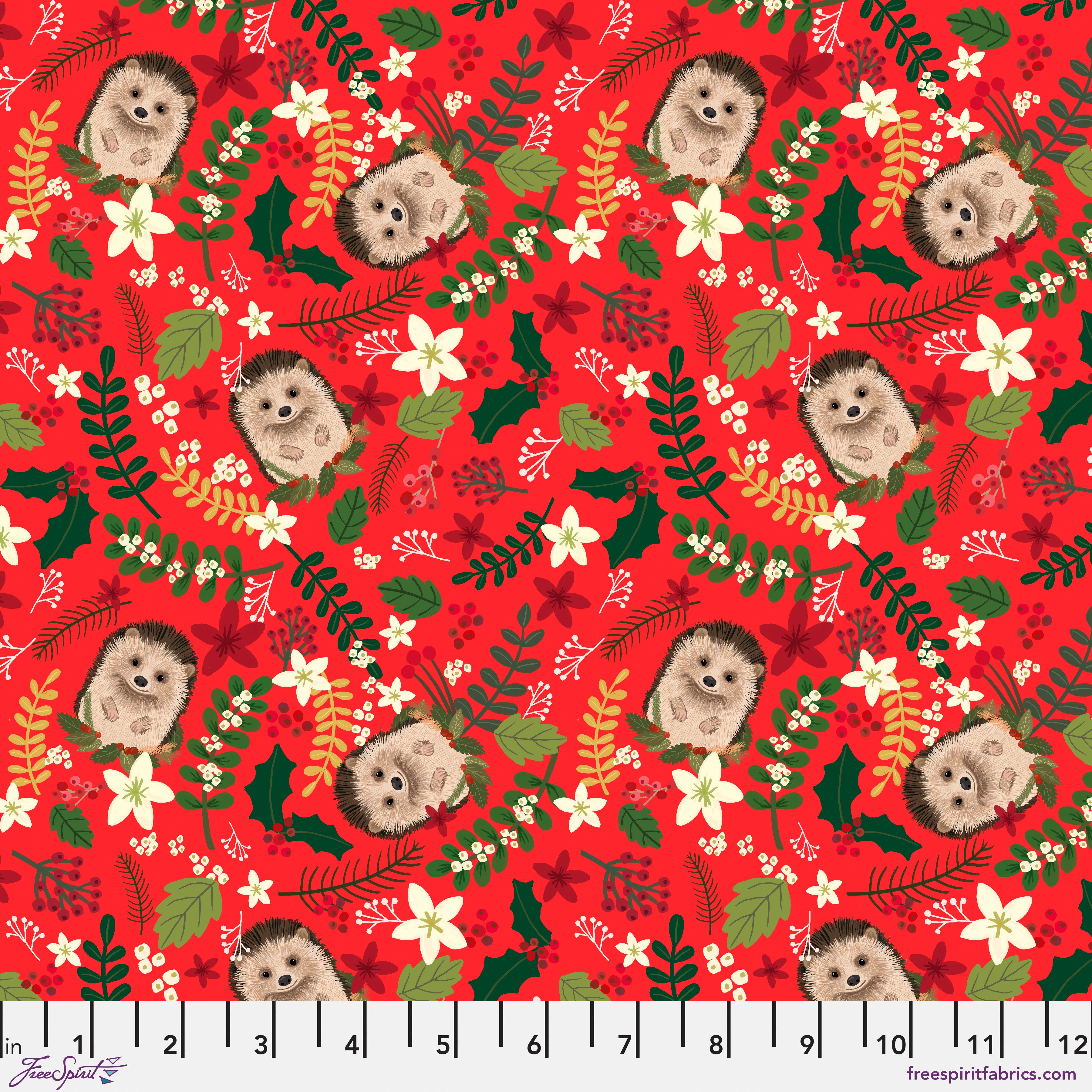 PWMC094.XRED Christmas Hedgehog.jpg