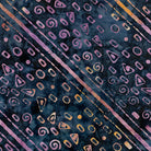 Primo – Diagonal Stripes | Navy | Batik Cotton