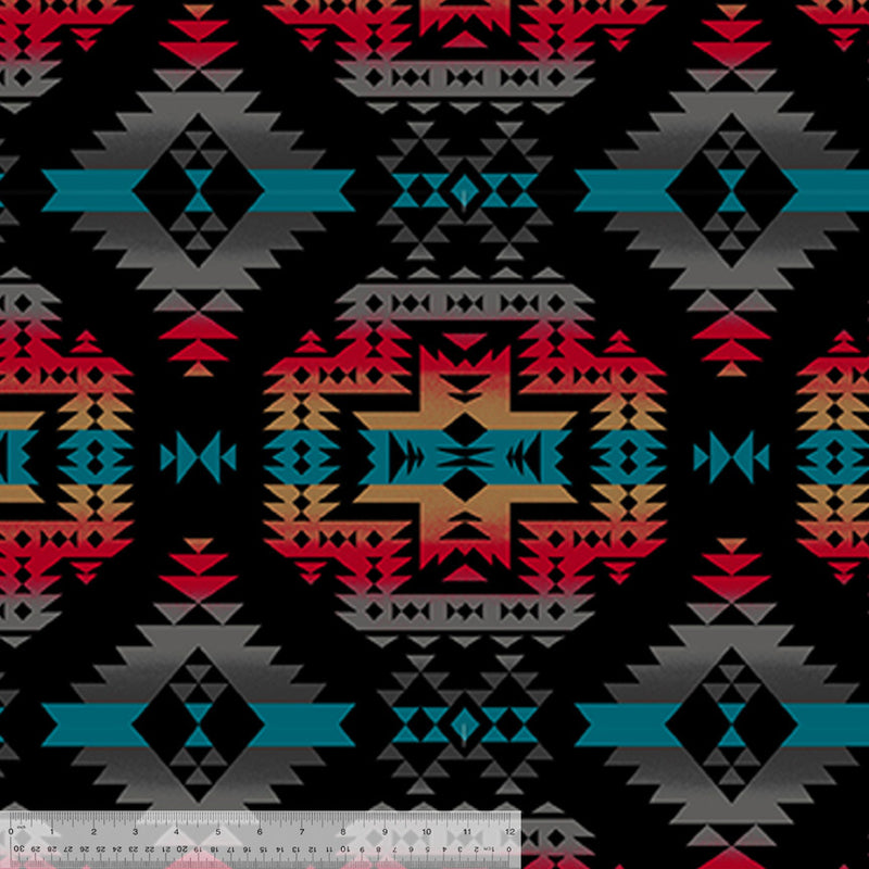 Winterfleece Prints – Canyon | Black | Winterfleece