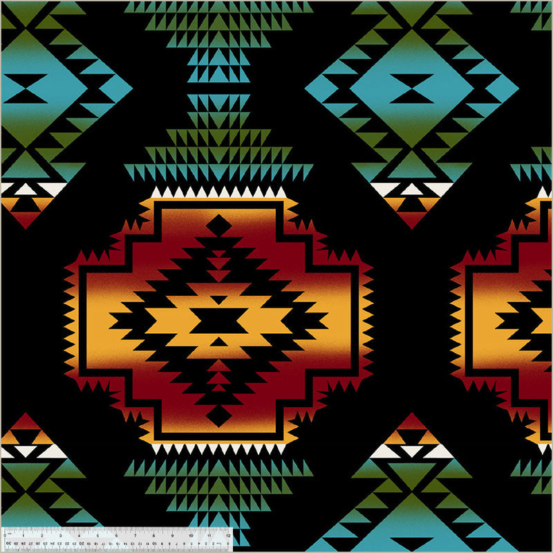 Winterfleece Prints – Windrunner | Black | Winterfleece