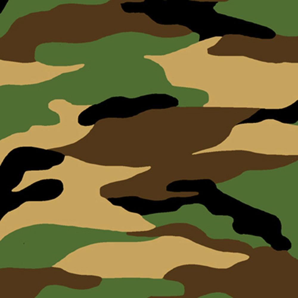 Comfy Flannel Prints – Green Camouflage | Cotton Flannel