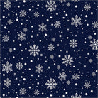 Winter Wonder Snowfall Navy cotton quilting fabric by Whistler Studios for Windham Fabrics