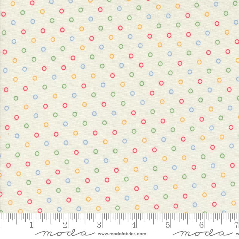 30s Playtime Eggshell Primary 33758 11 by Linzee Kull McCray for Moda Fabrics