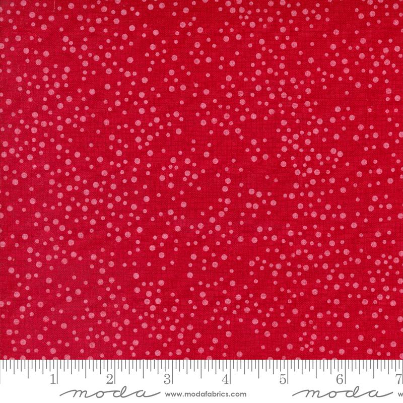 Dotty Thatched – Crimson | Robin Pickens | Cotton Quilting Fabric