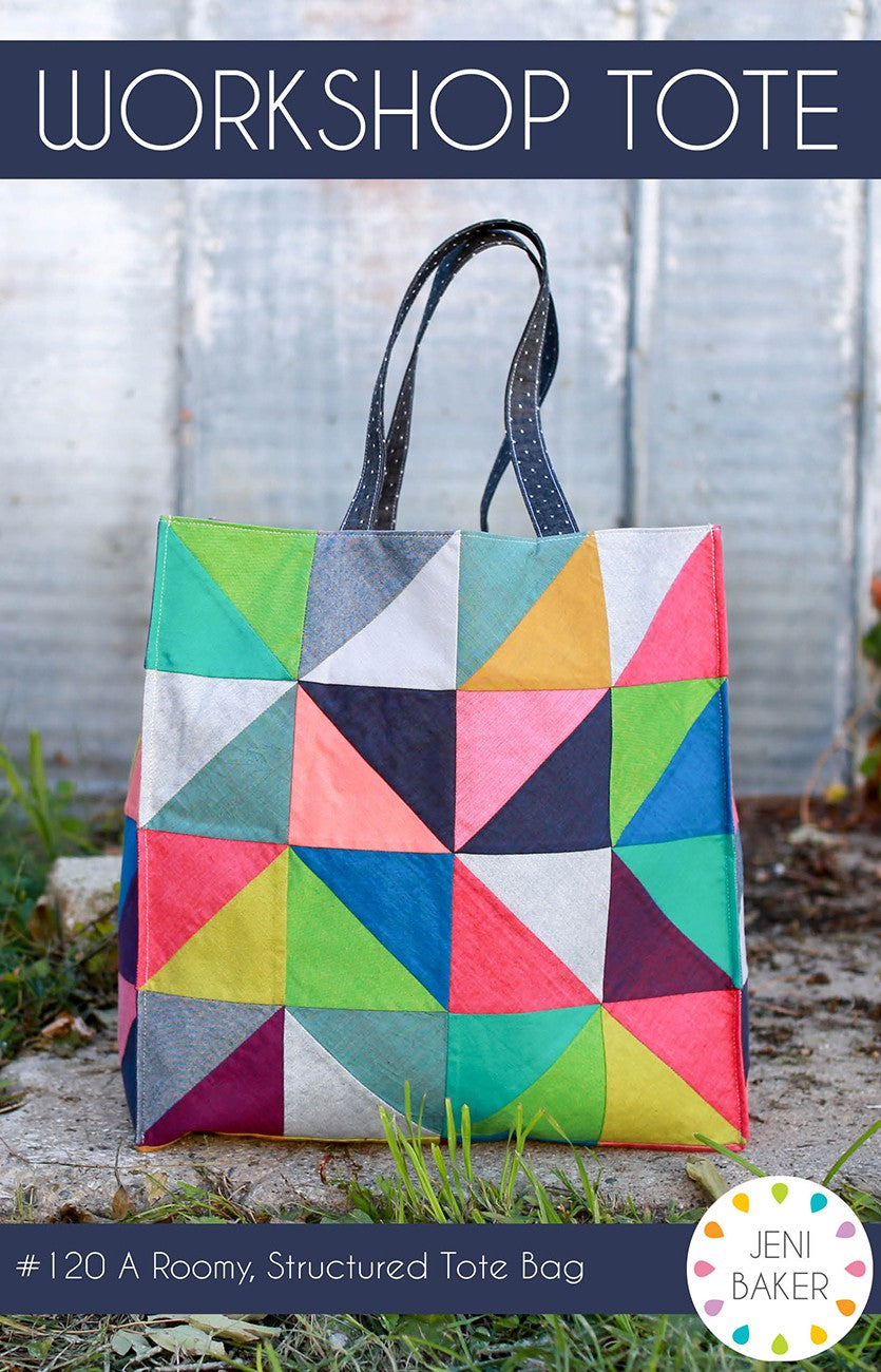 Workshop Tote – Bag Pattern | Jeni Baker