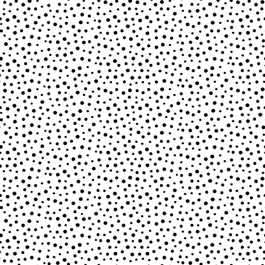 Susybee Basics – Irregular Dot | White | Susybee | Cotton Quilting Fabric