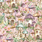 Fairy Boutique – Pixie Town | Pink | Cotton Quilting Fabric