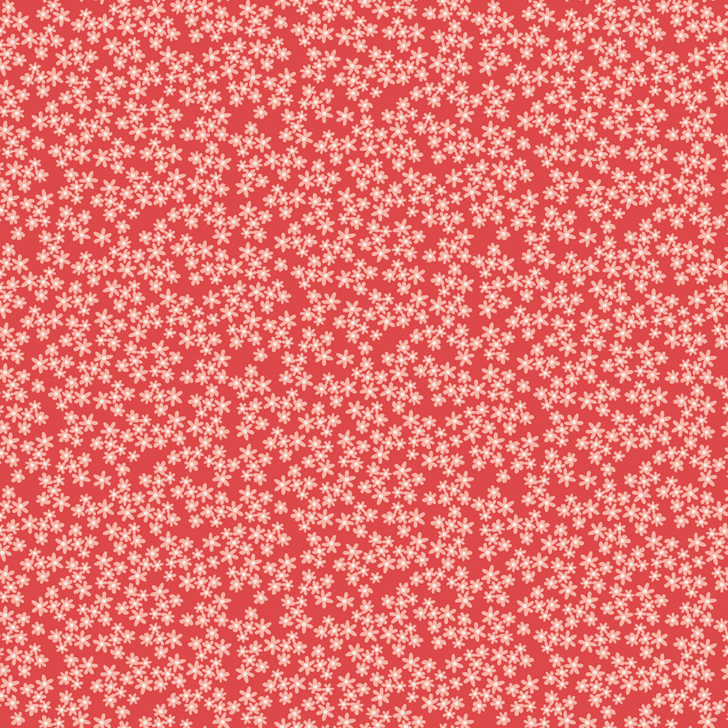 Shop Hop – Flowers | Coral | meags & me | Cotton Quilting Fabric