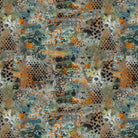Emerald Hollow – Collage | Multi Color | Sue Zipkin | Cotton Quilting Fabric