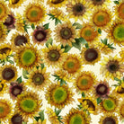 Sunflower Song – Sunflowers | Light Cream | Sue Zipkin | Cotton Quilting Fabric