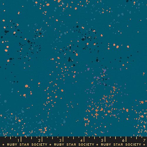 Speckled Canvas – Metallic Teal | Ruby Star Society | Canvas, Linen, Duck Cloth